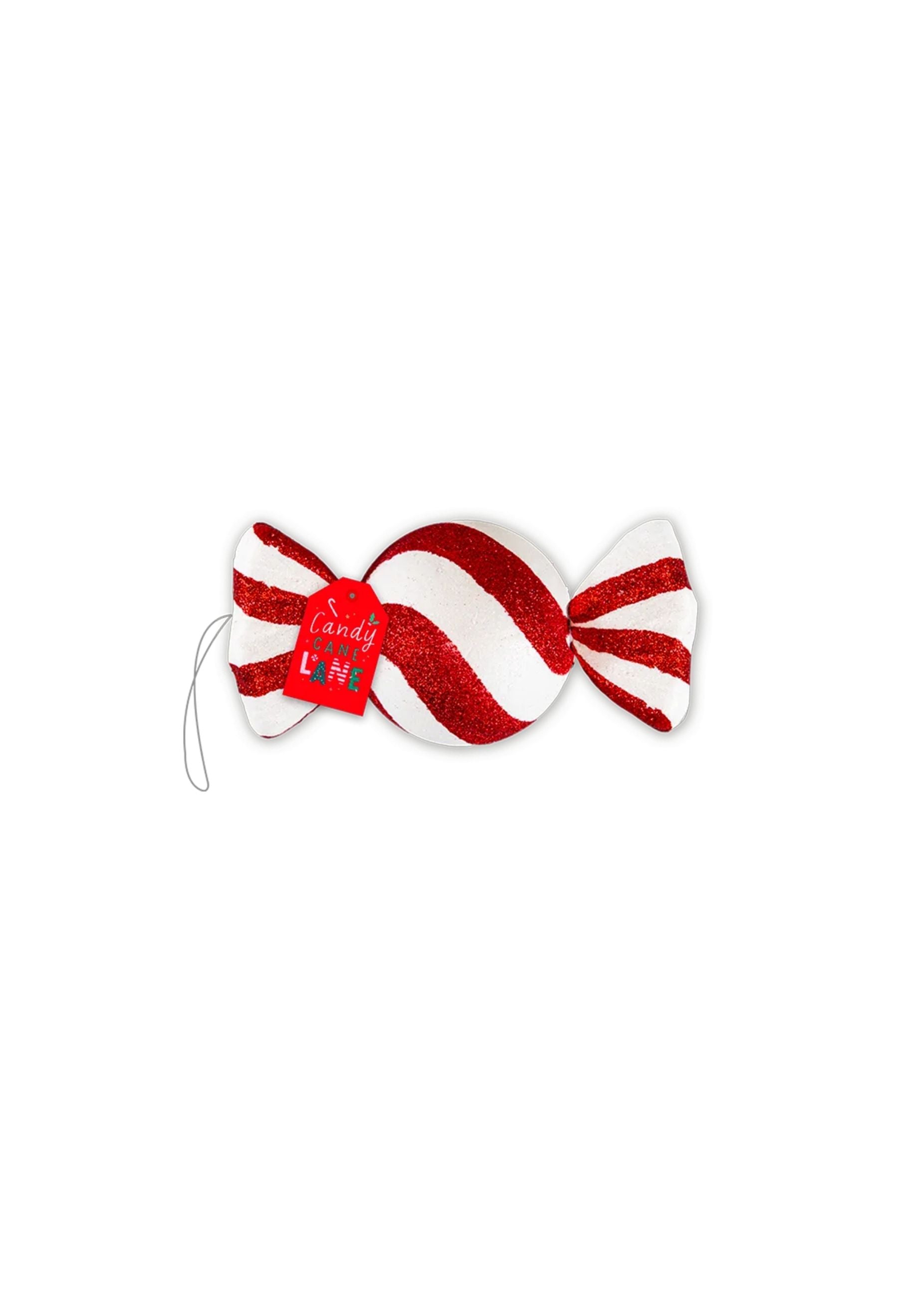 Large Sweet Candy Cane Hanging Bauble