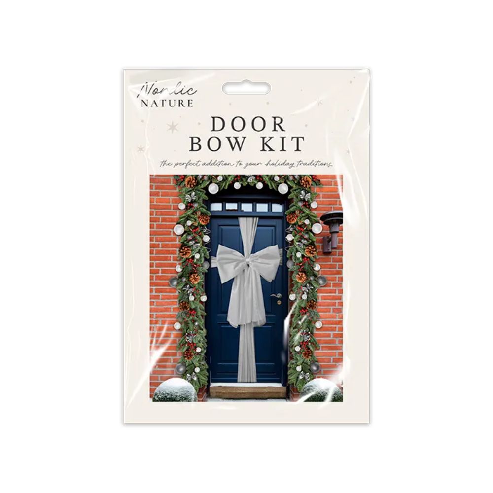 Nordic Nature Festive Door Bow Kit