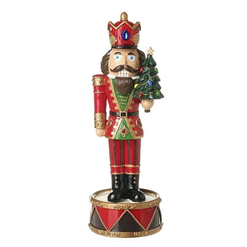 Standing Musical Nutcracker on Drum