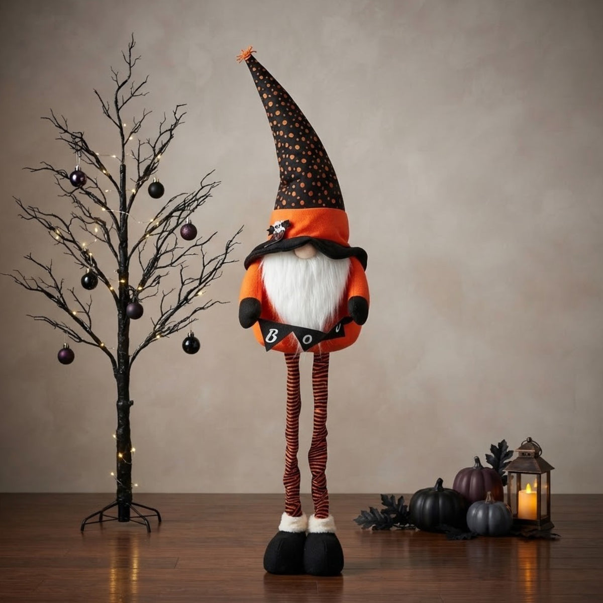 5.2ft Extendable Boo Halloween Gonk