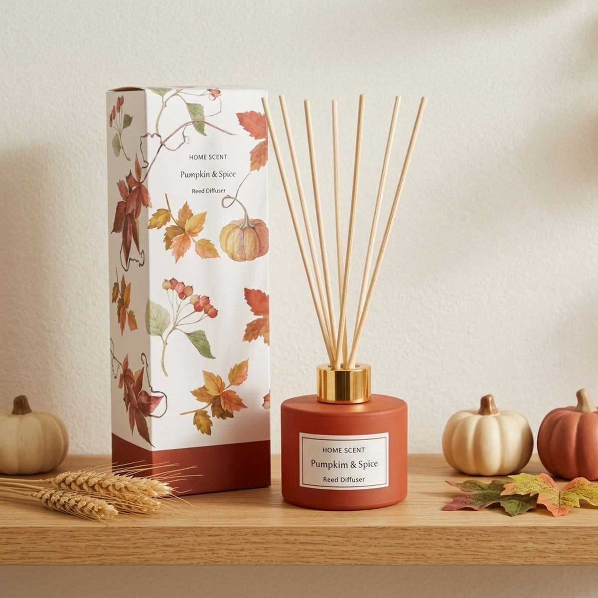 The Harvest Pumpkin & Spice Reed Diffuser