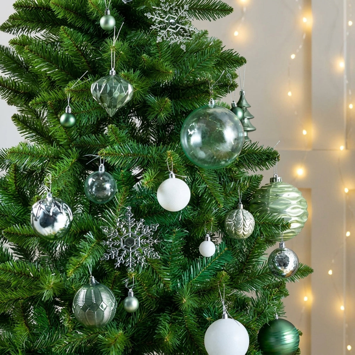 Stylish Christmas Baubles 80 Pack