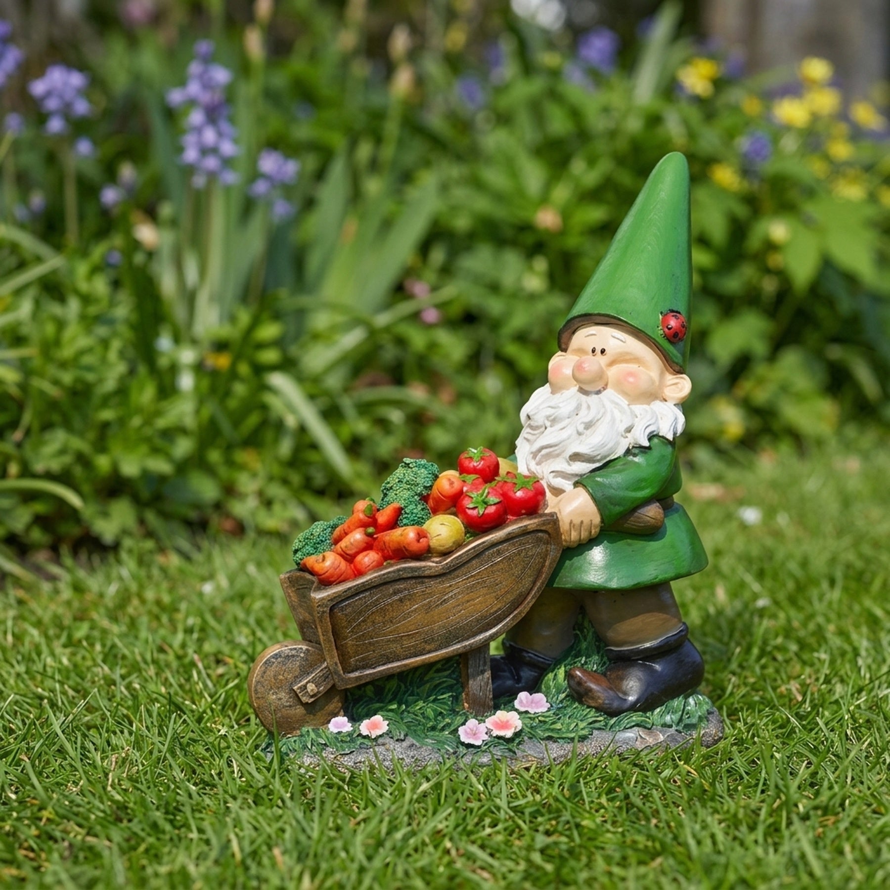 Wheelbarrow Wilf Decorative Garden Ornament
