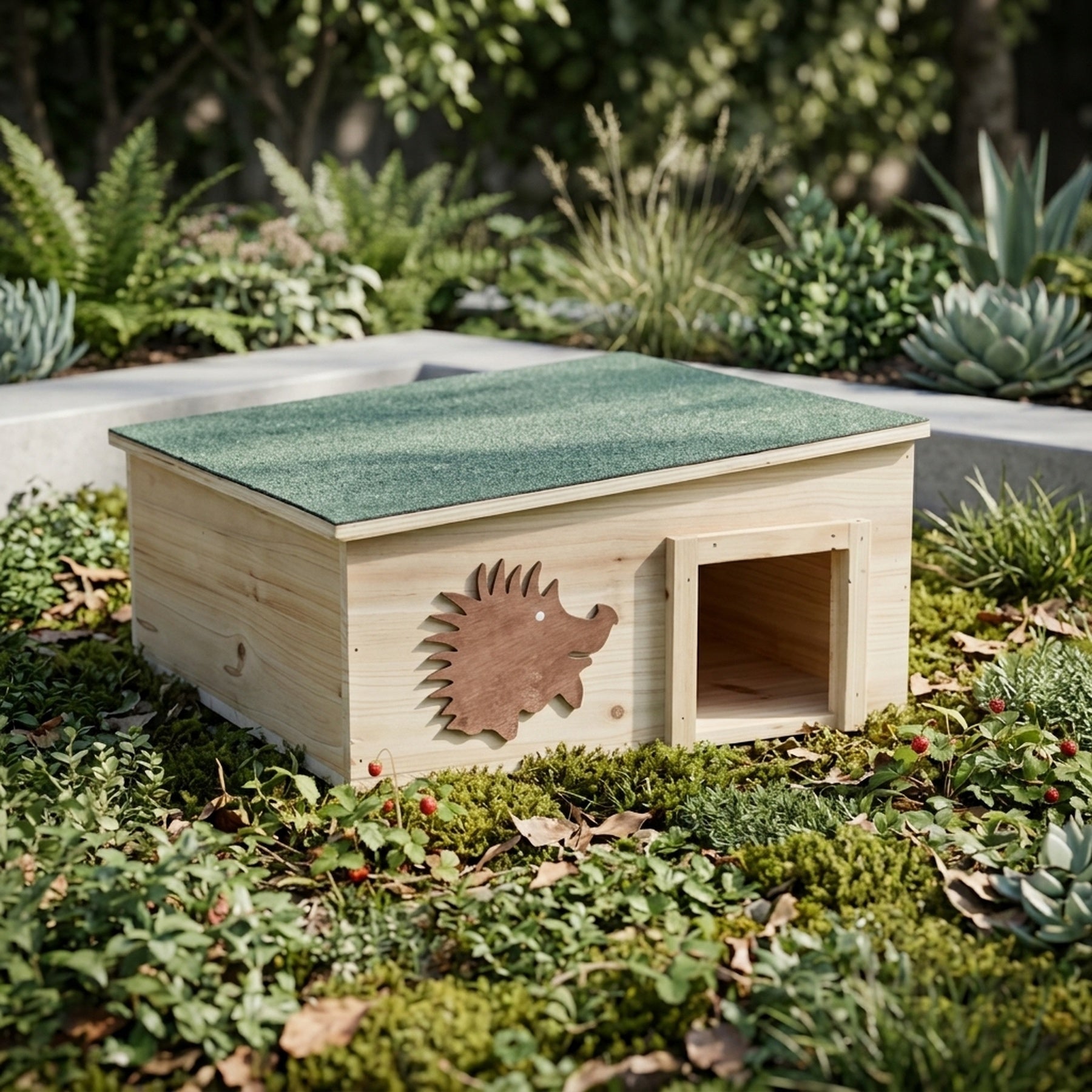 Outdoor Garden Hedgehog Home