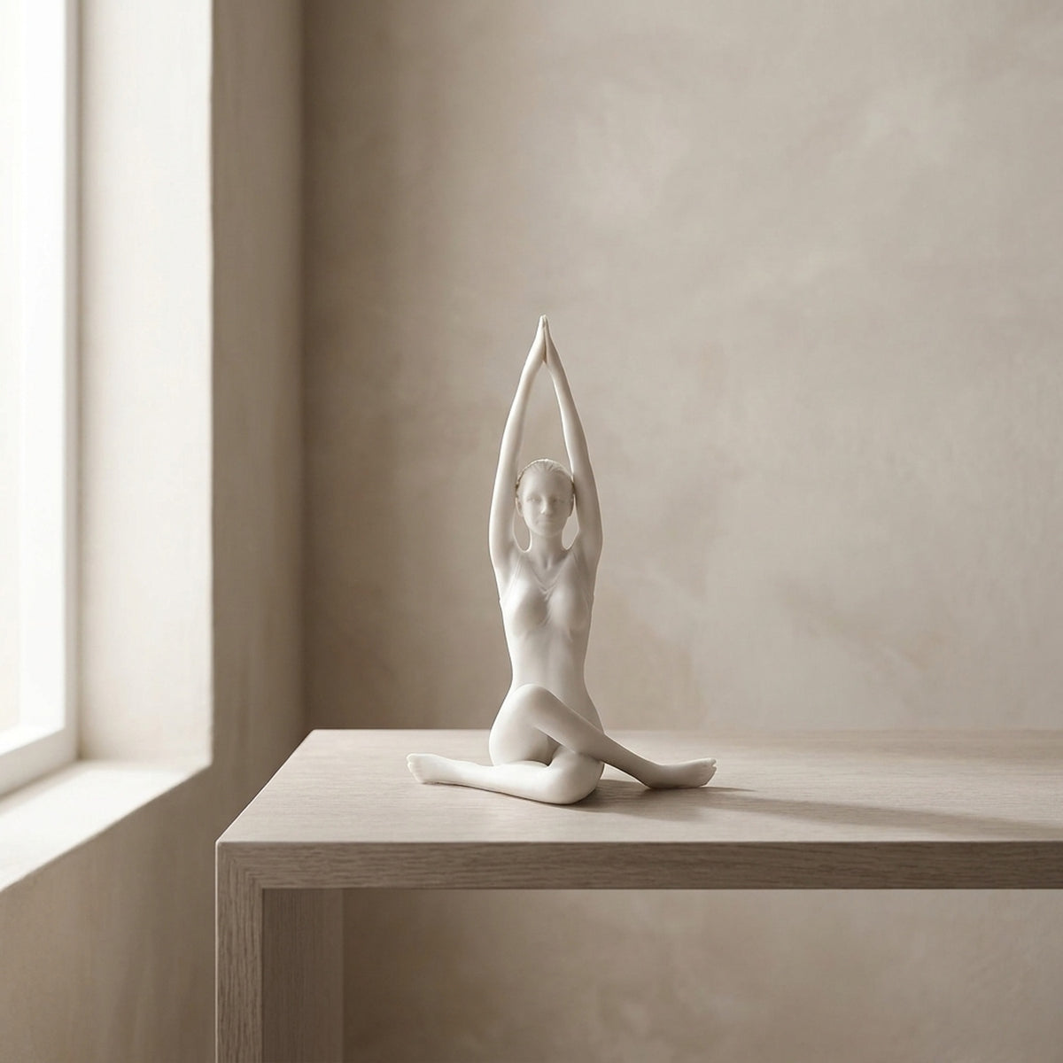 Serenity Yoga Pose Figurine - Sun Salutation