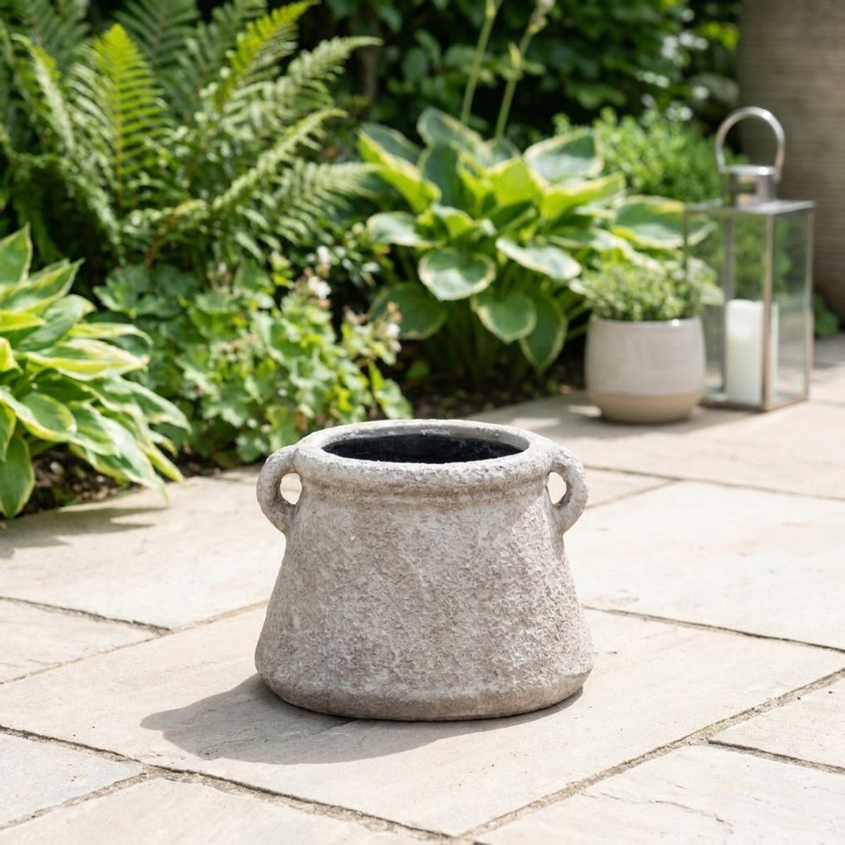 Rustic Distressed Decorative Planter Pot