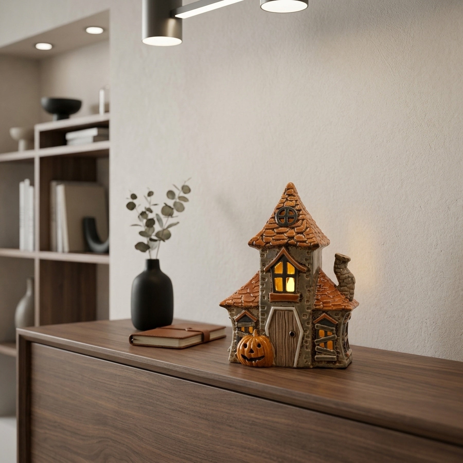 Decorative Halloween Candle House