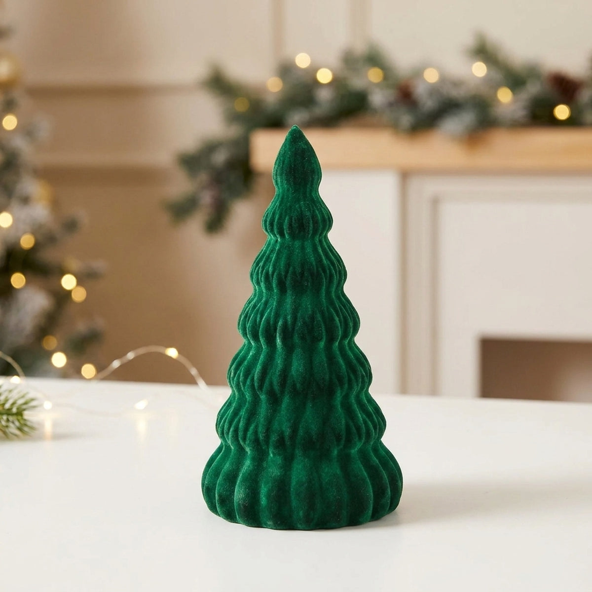 Tiered Glass Christmas Tree Ornament