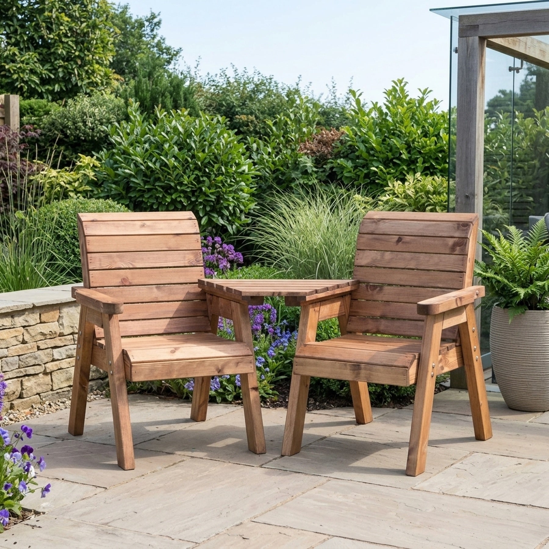 Scandinavian Redwood Twin Garden Companion Set