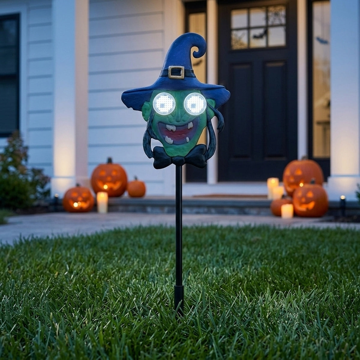 Glowing Witch Halloween Stake Light