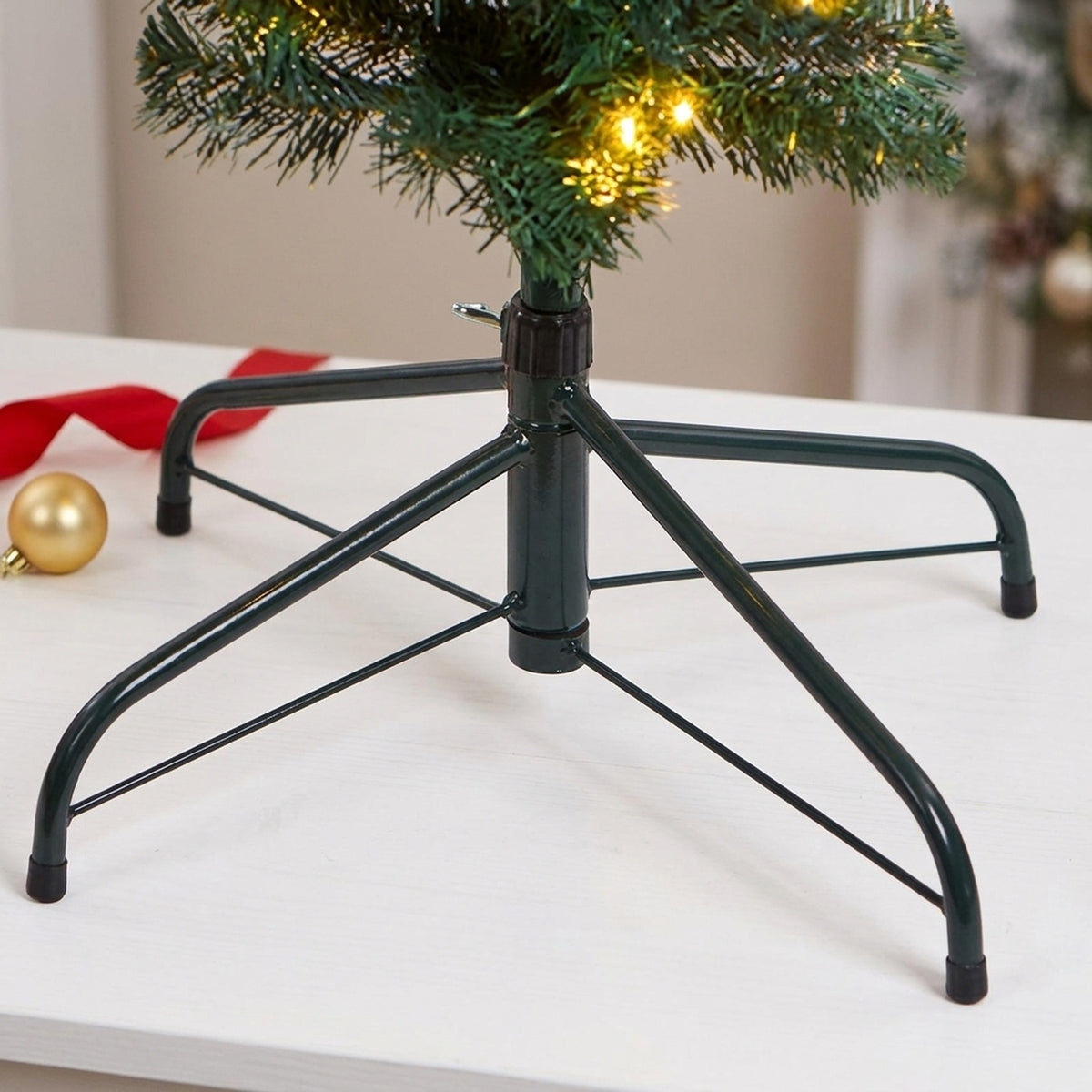 2.4m Pre Lit Single Tree Arch with Multi Action LED Lights