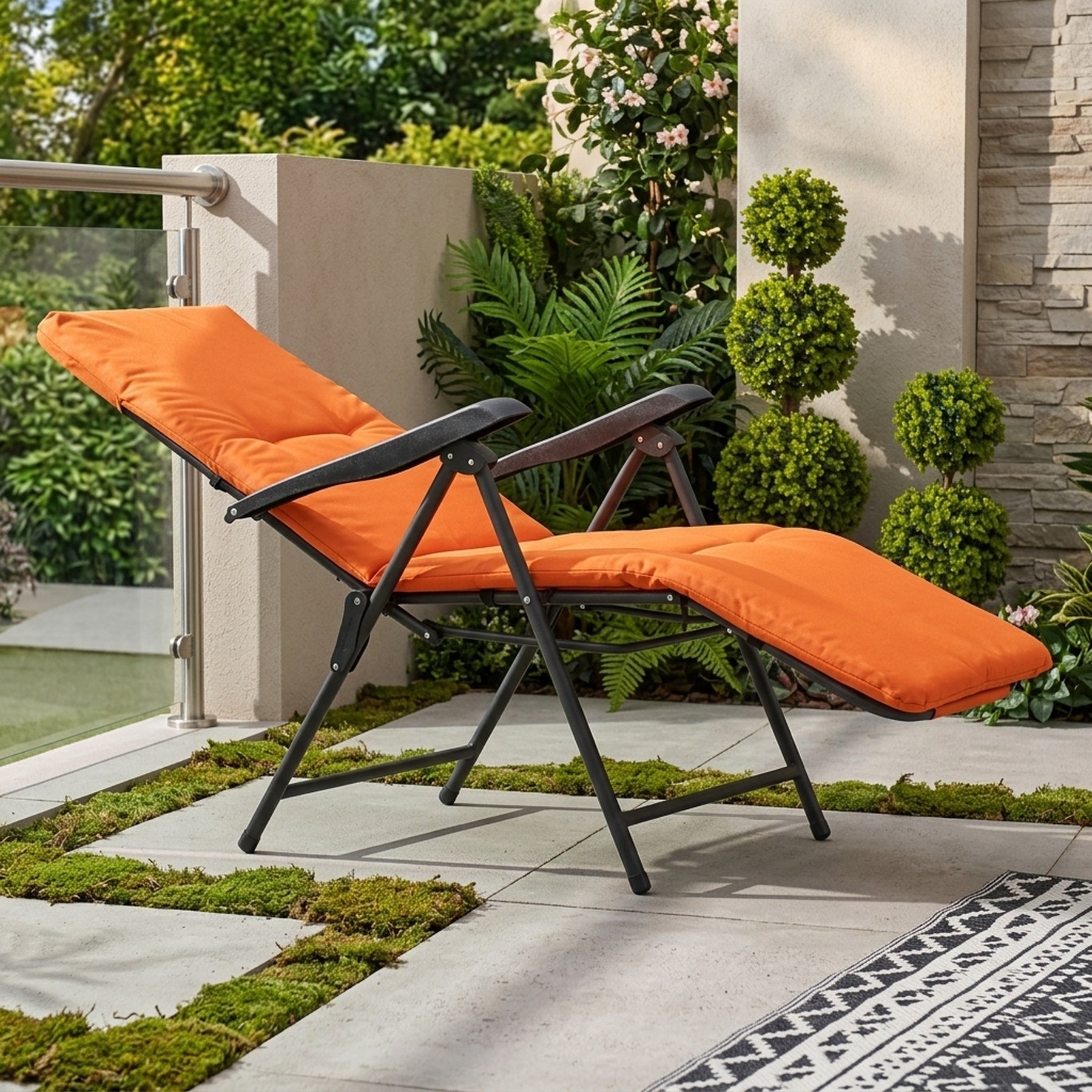 Mari-Gold Multi-Position Padded Relaxer Chair