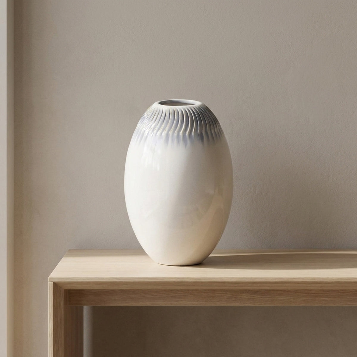 Textured Bee Hive Ceramic Display Vase