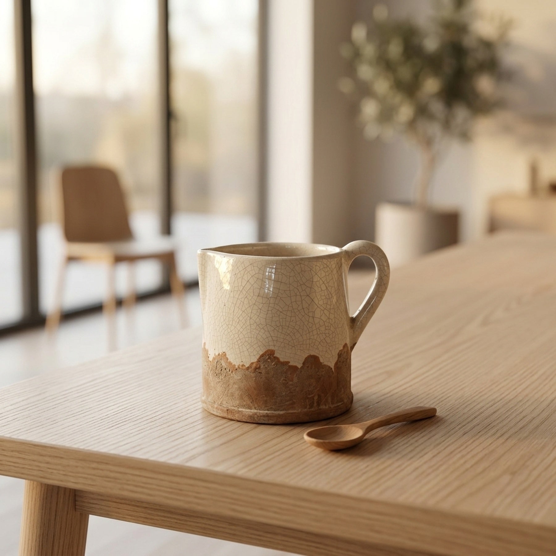 Ido Cream Decorative Home Decor Jug