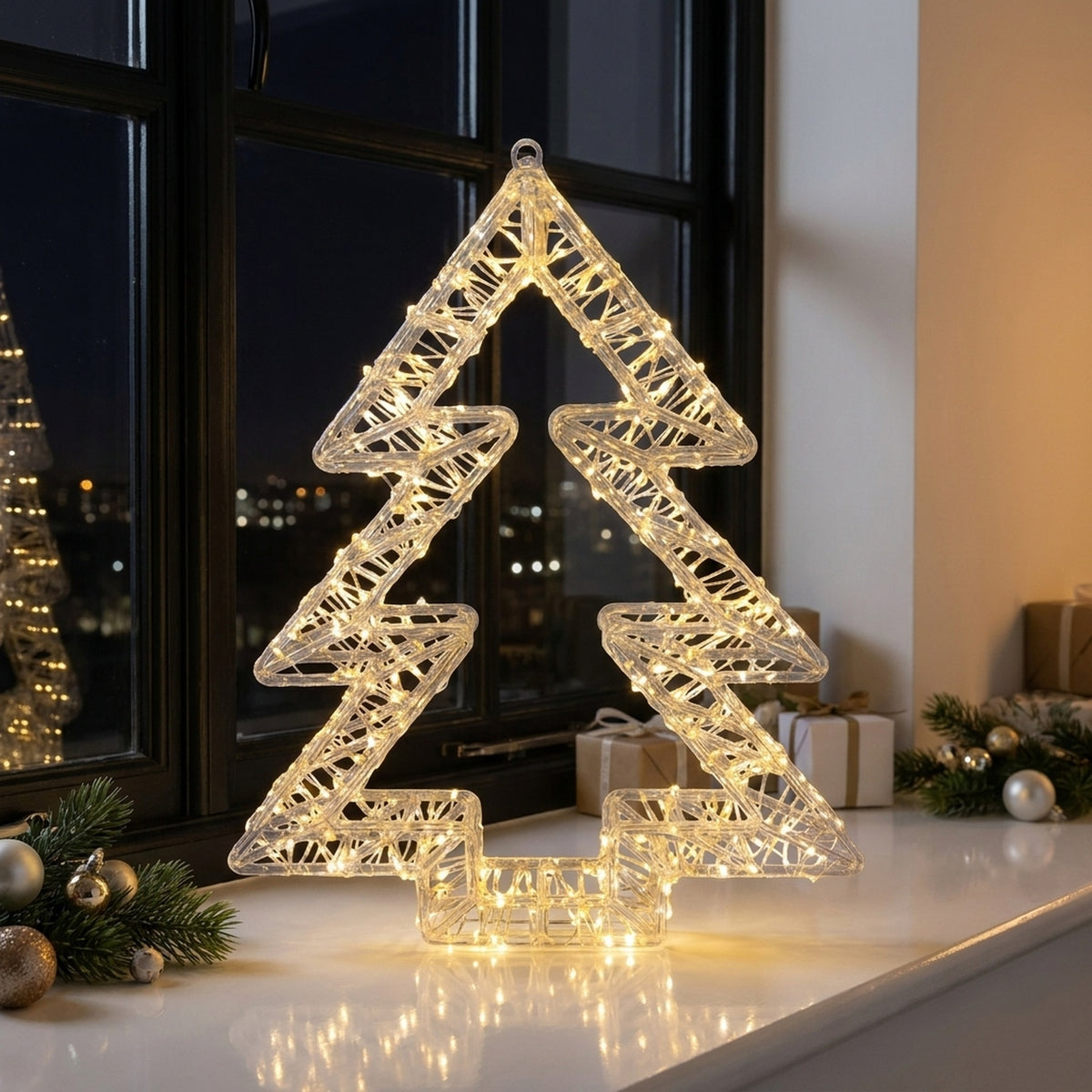 Classic LED Christmas Tree Outline Light