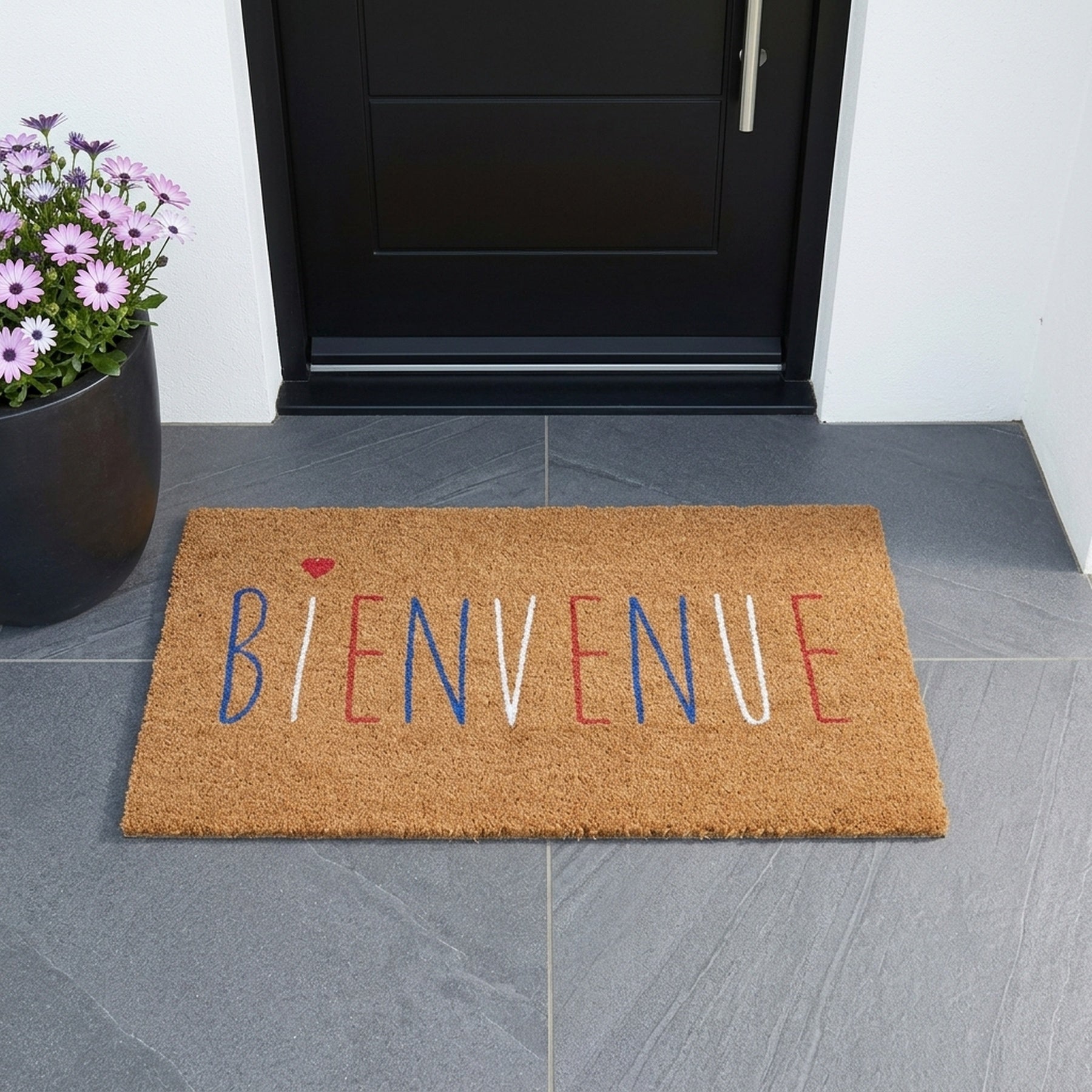 Bienvenue Natural Coir Doormat