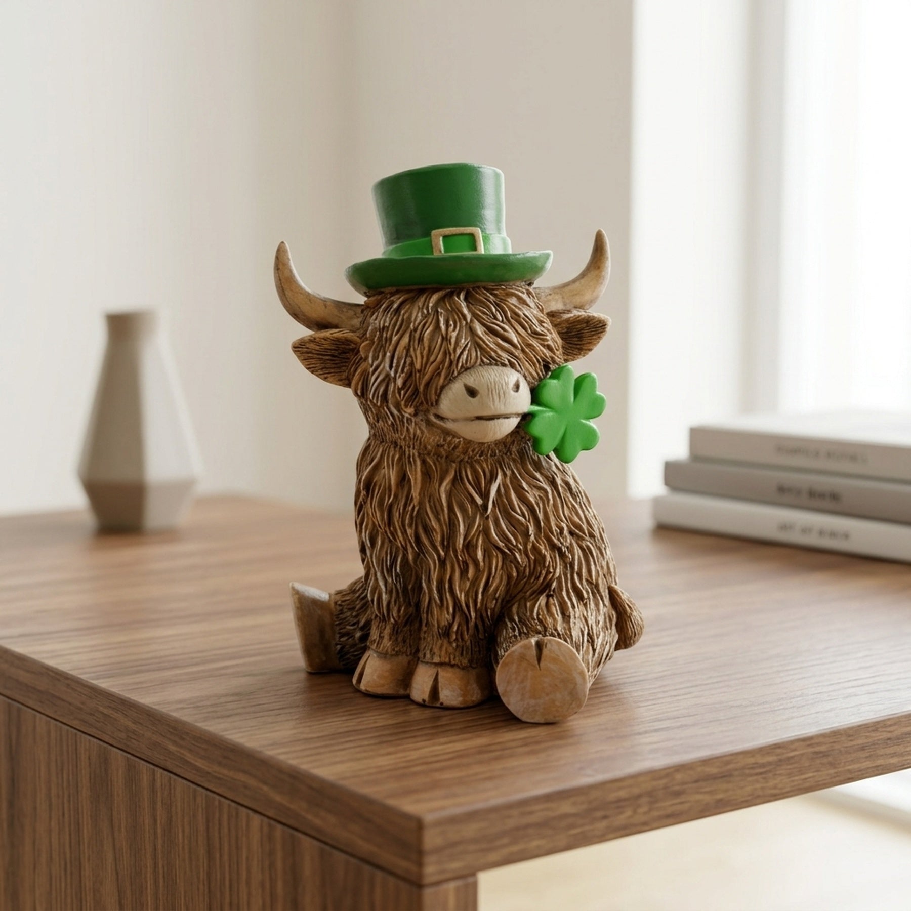 Highland Cow Lucky Boy Ornament