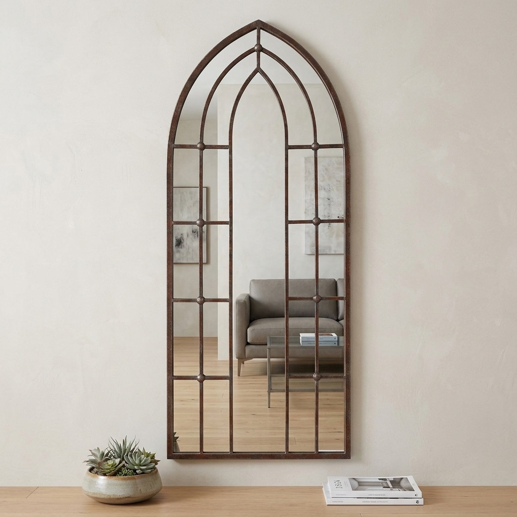 Decorative Church Arch Wall Mirror