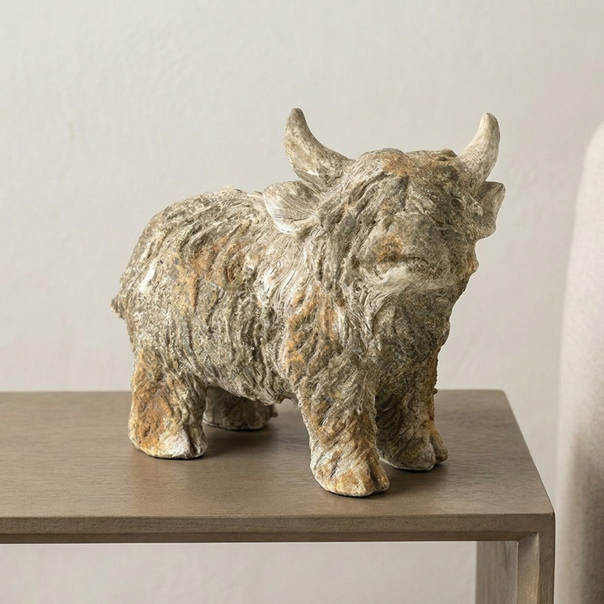 Standing Highland Cow Ornament - V2