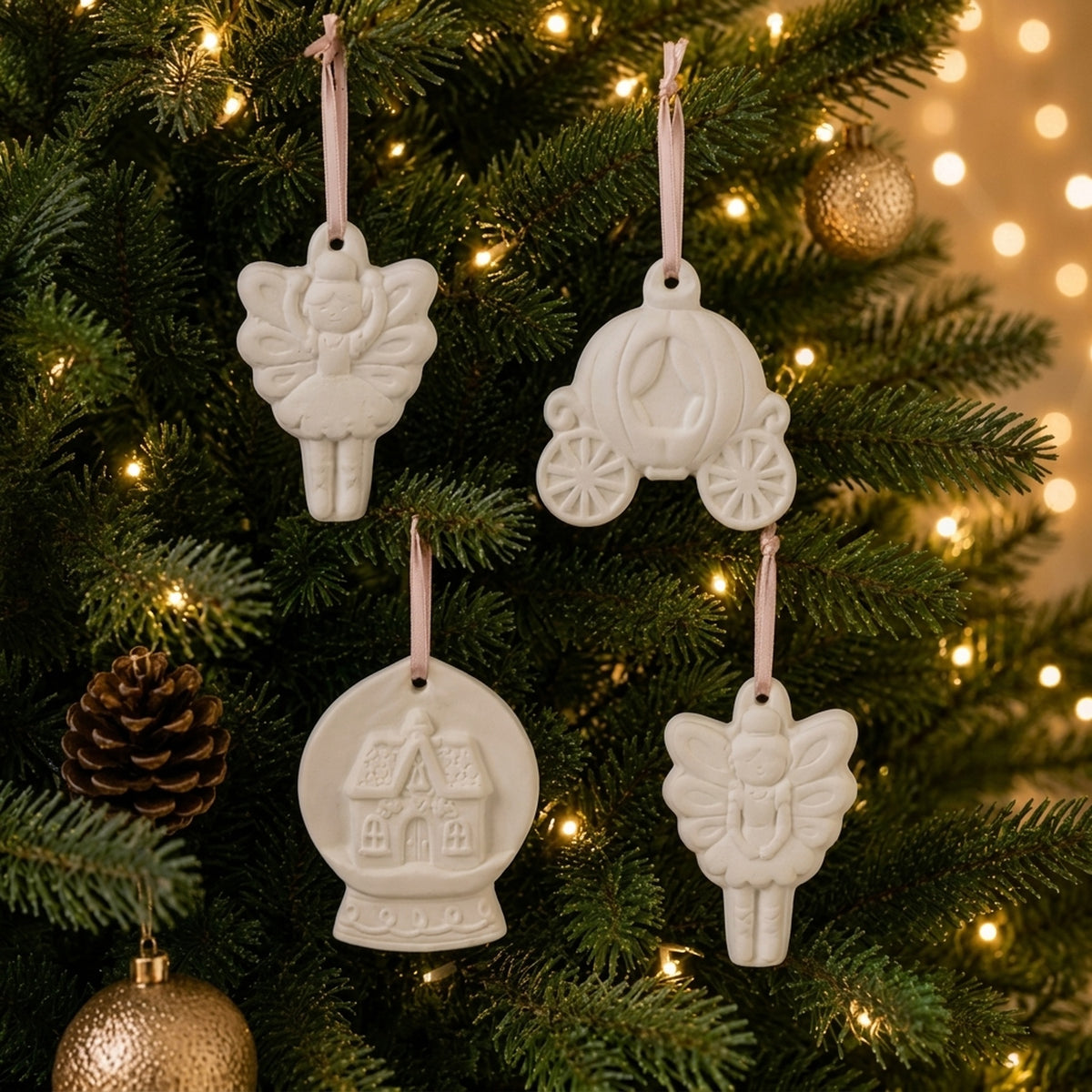 Paint Your Own Fairy Hanging Ornaments
