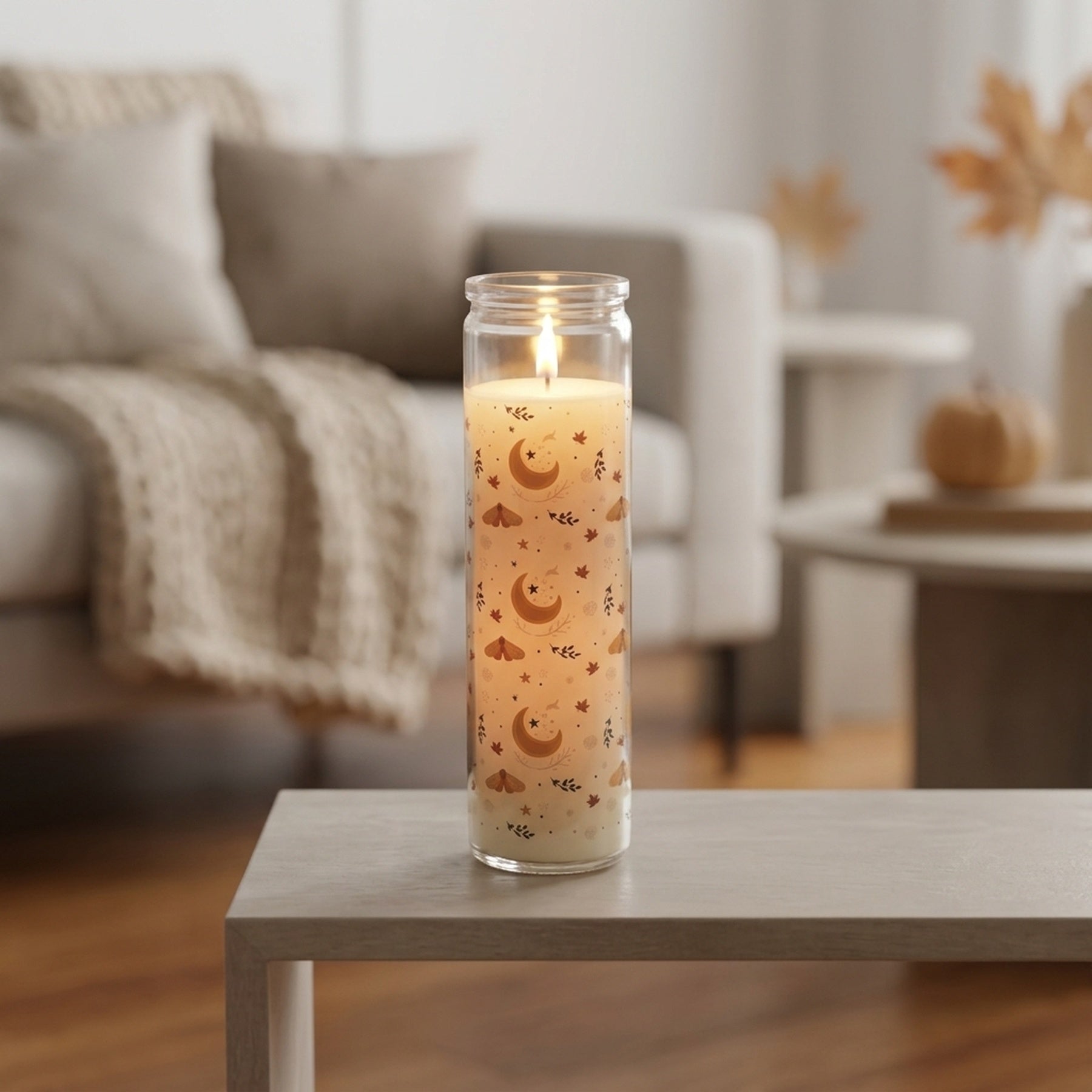 Autumn Magic Pumpkin Spice Tube Candle