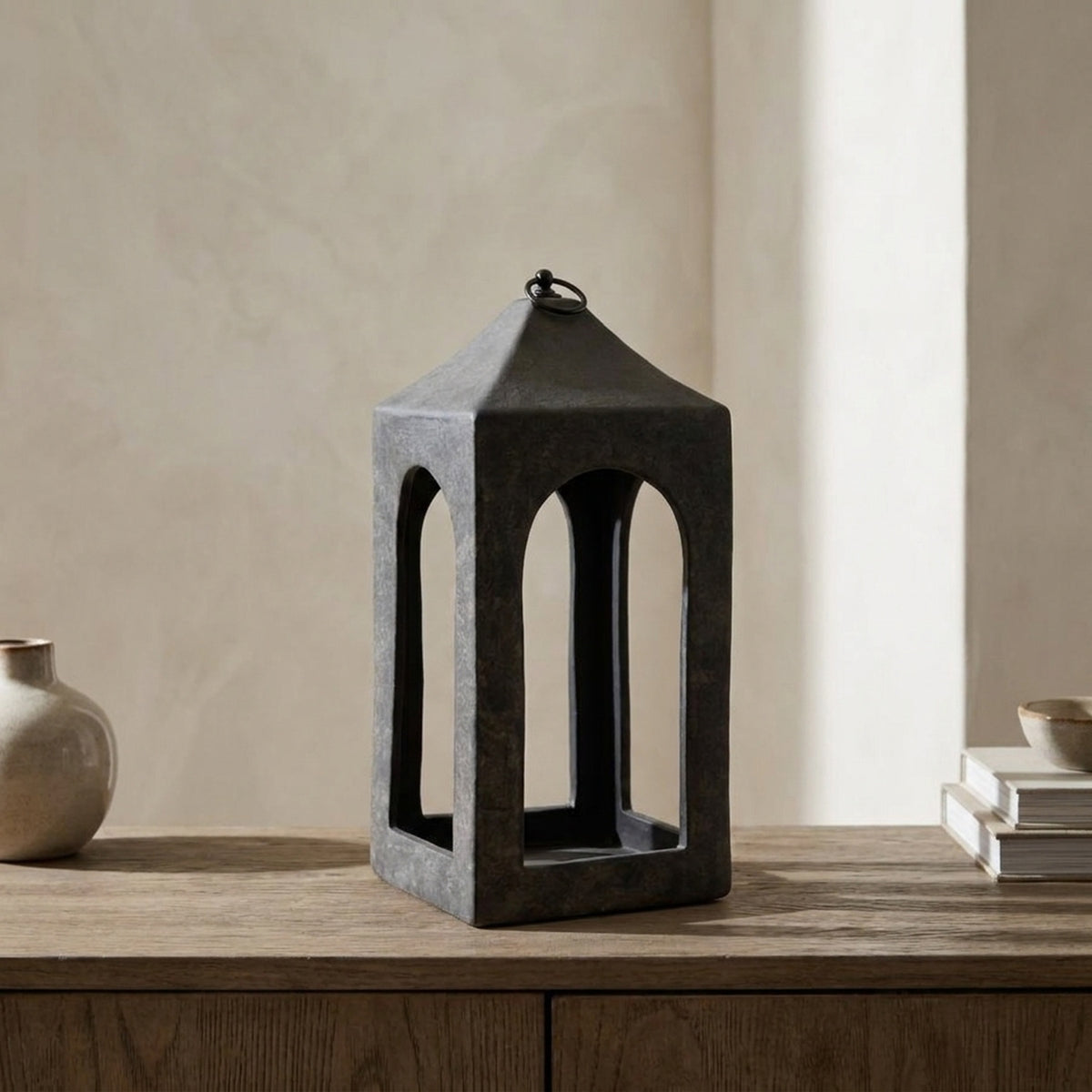 Rustic Decorative Display Lantern