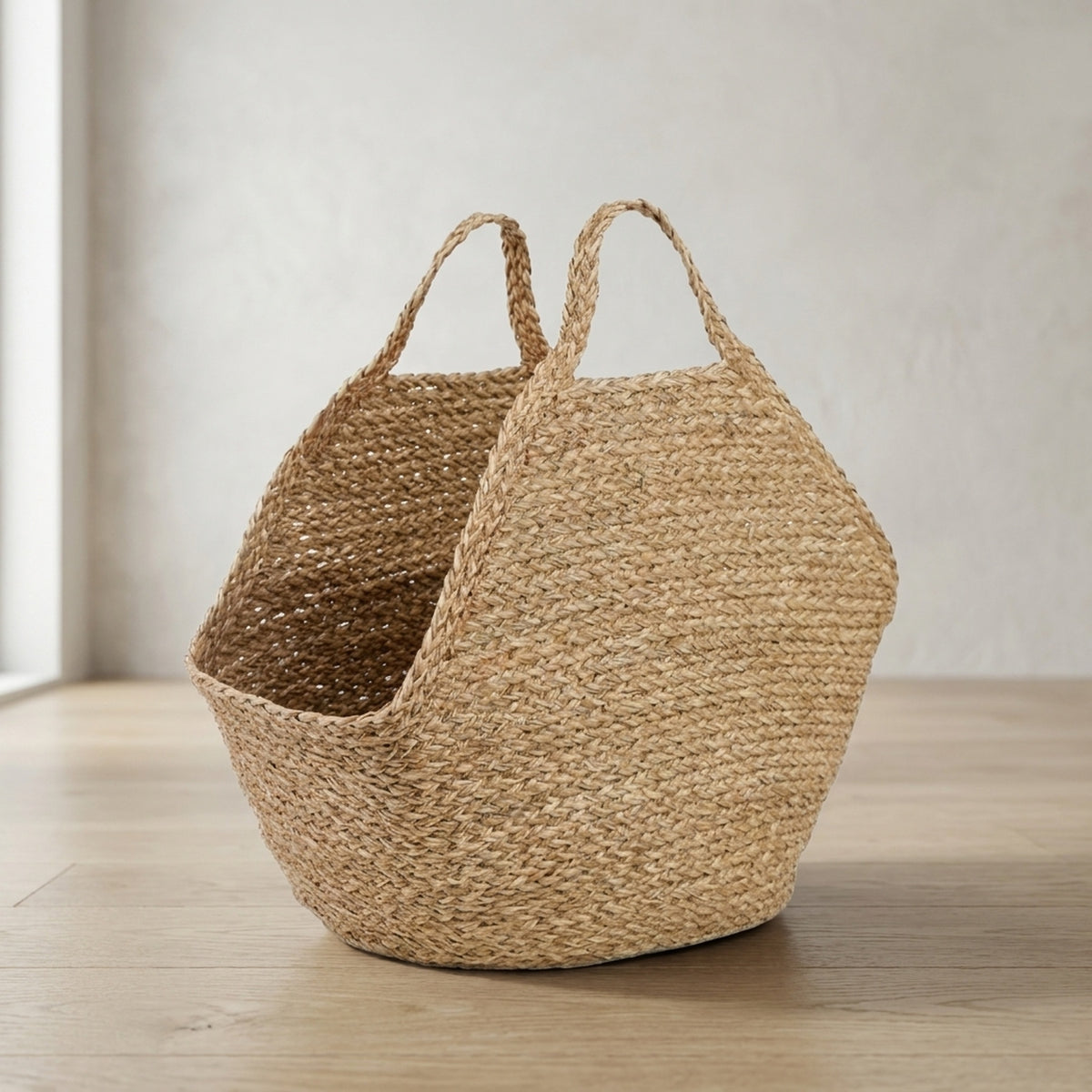Timeless Woven Wicker Storage Basket