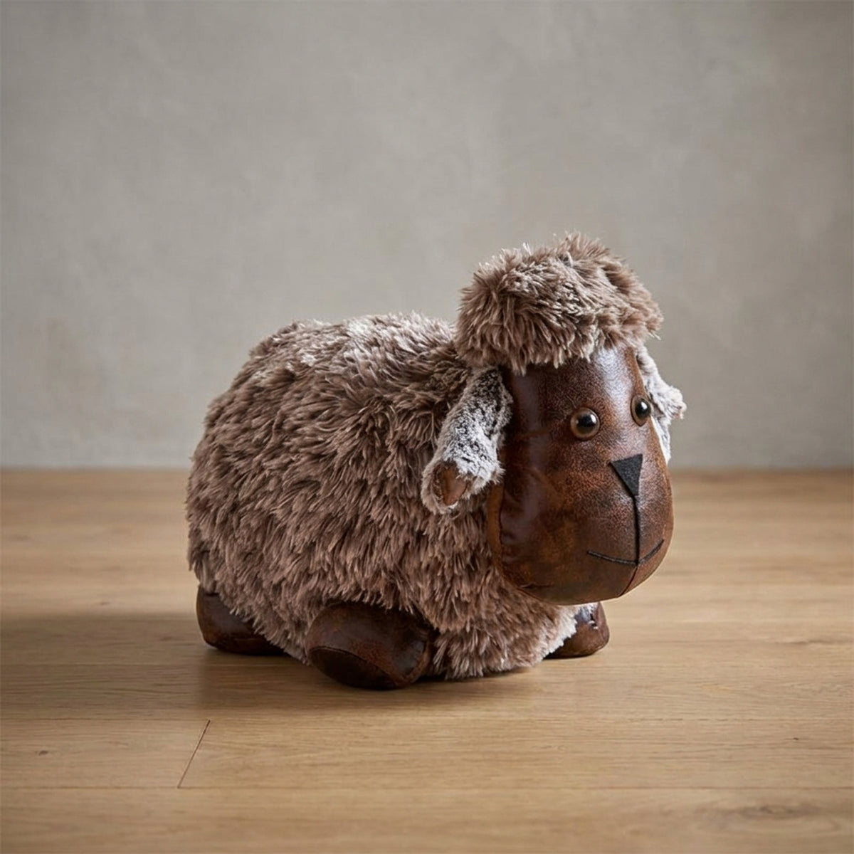 Characterful Sheep Weighted Doorstop - V2