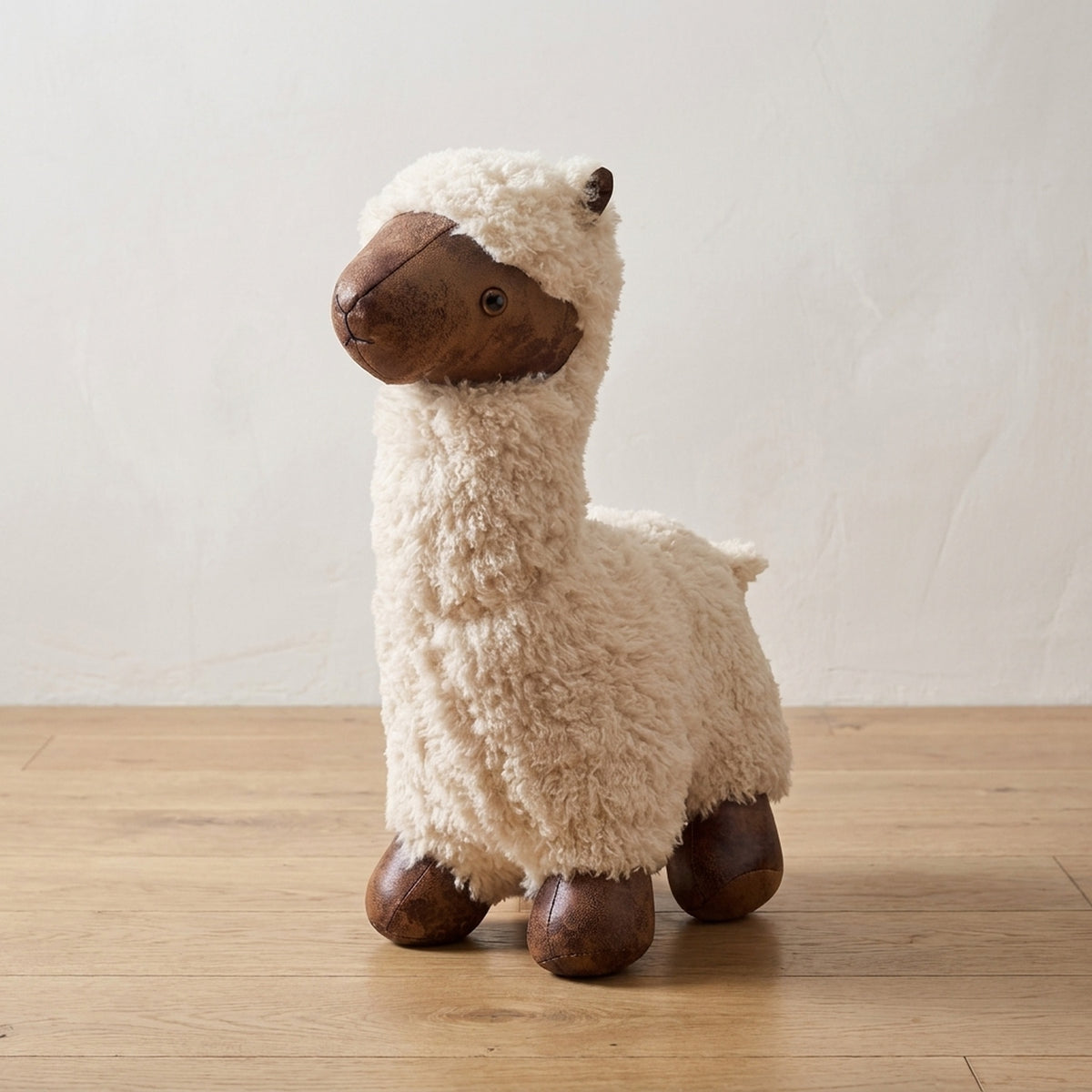Welcome Alpaca Weighted Doorstop
