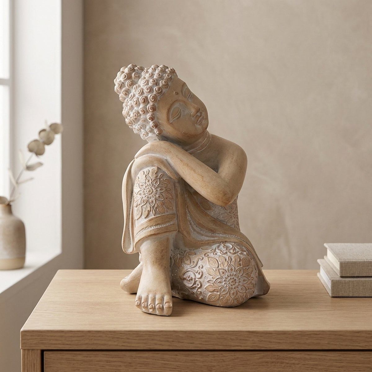 Sitting Buddha Figurine Ornament