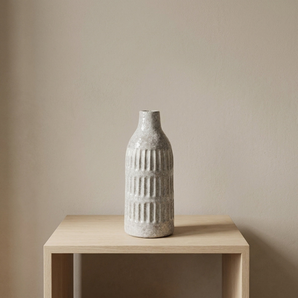 Minimalist Slim Natural Tone Vase