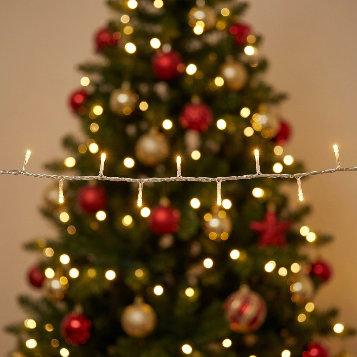 Mains Operated 1500 LED Compact String Lights