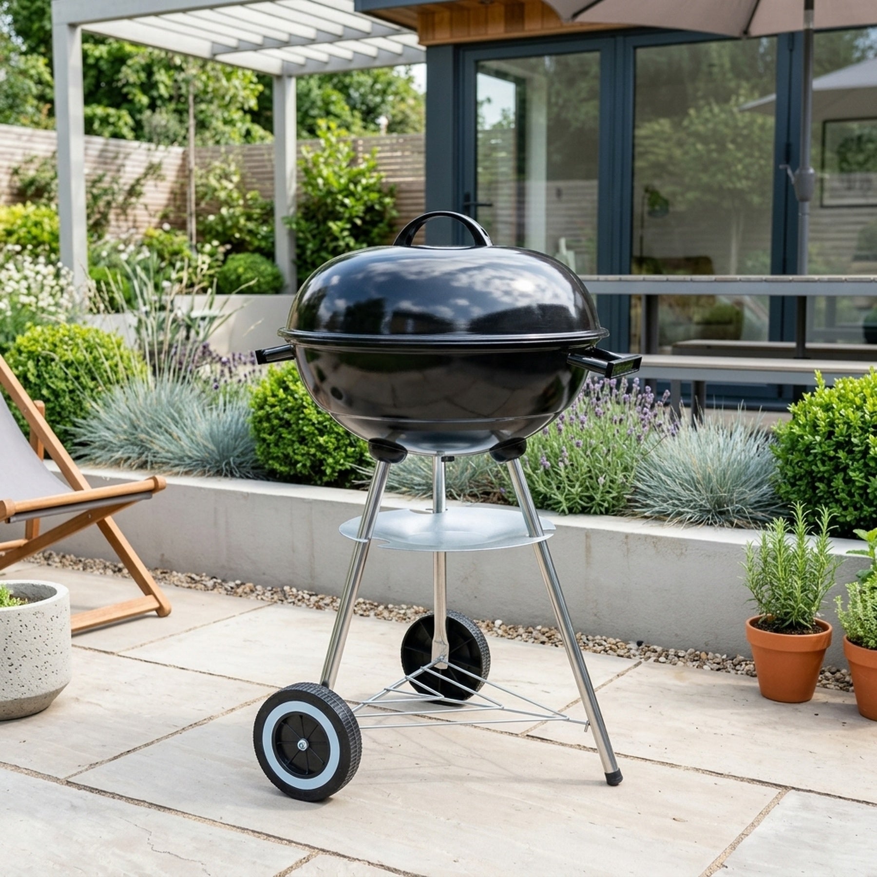 Pagoda Kettle Charcoal Garden BBQ