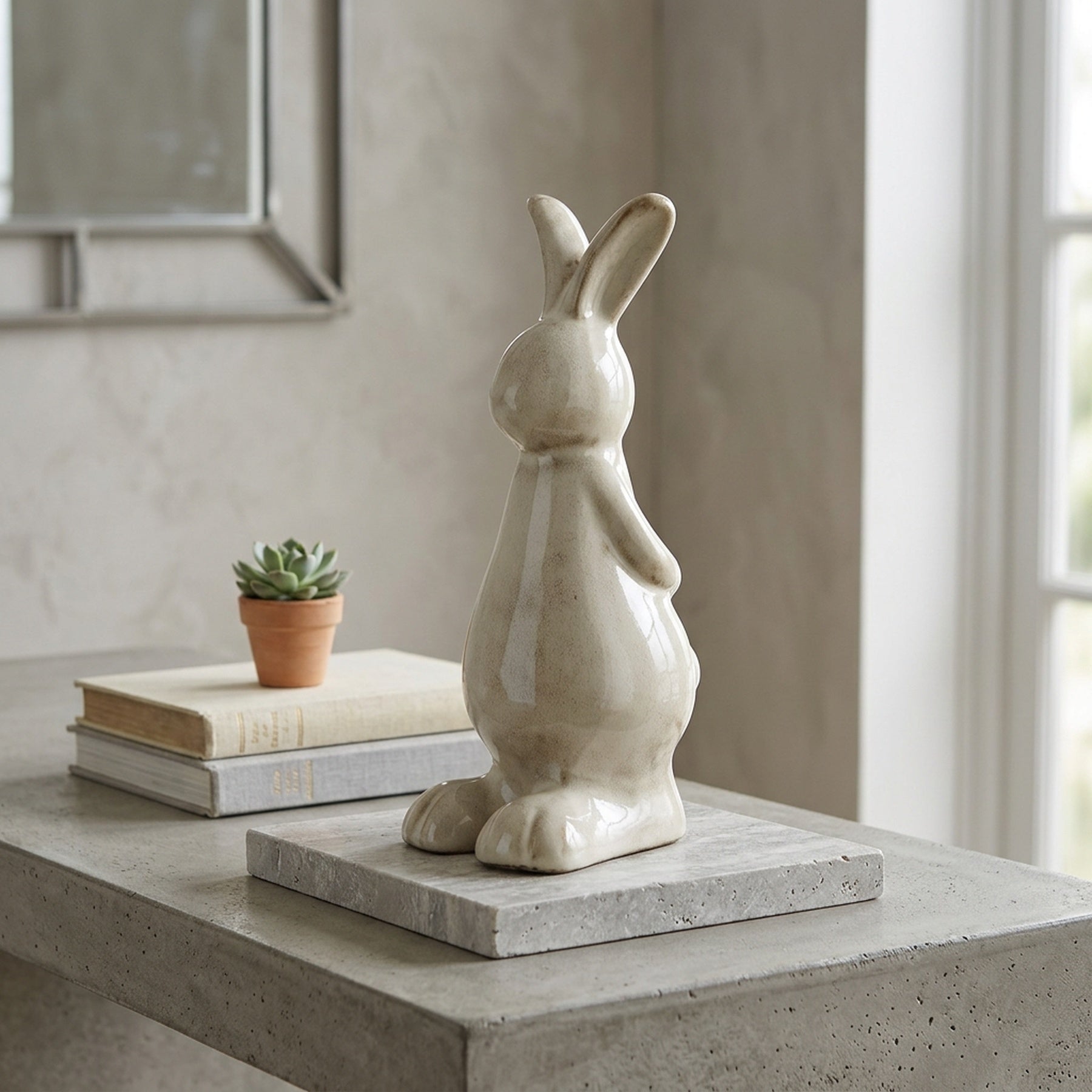Decorative Springtime Rabbit Ornament