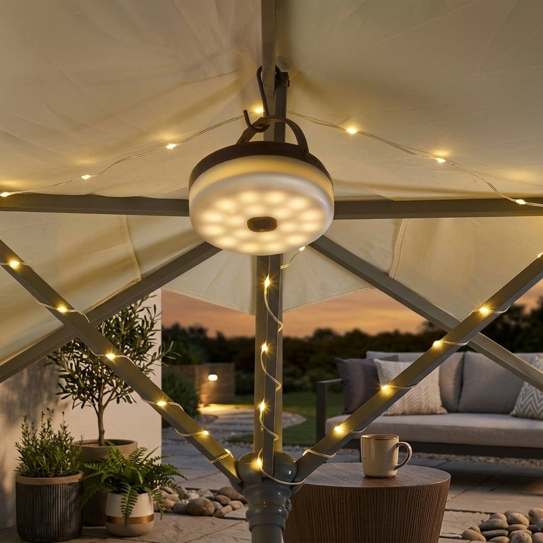 Portable Solar 4-in-1 LED String Lights