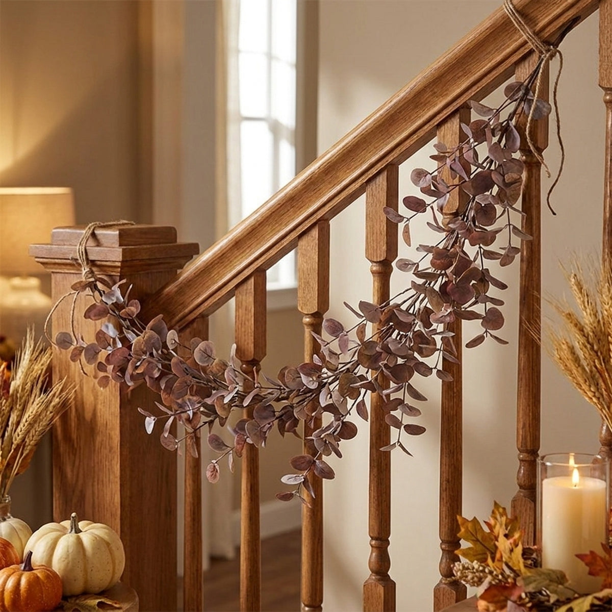 Seasonal Autumnal Foliage Garland