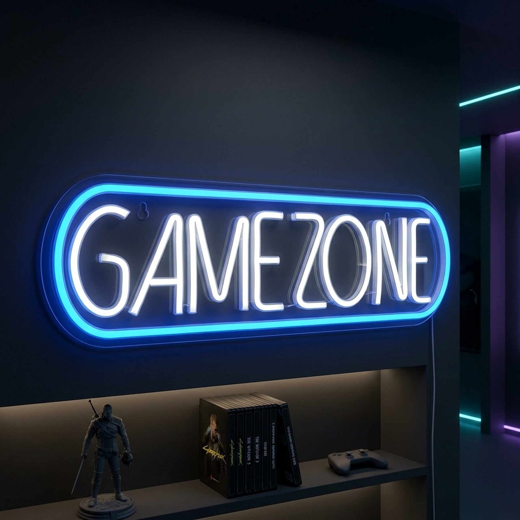 NeonEsque Game Zone LV USB Neon Sign