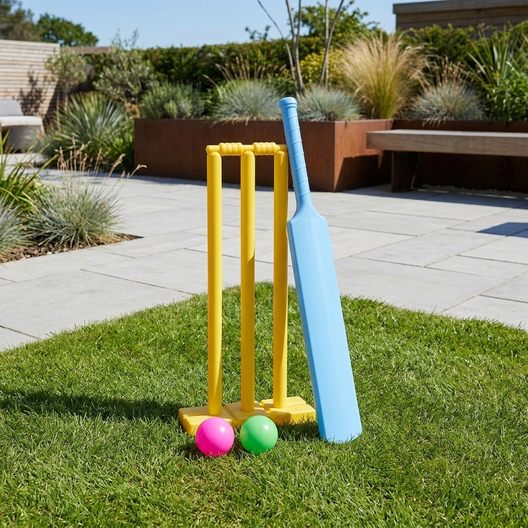 Children's Outdoor Championship Cricket Set