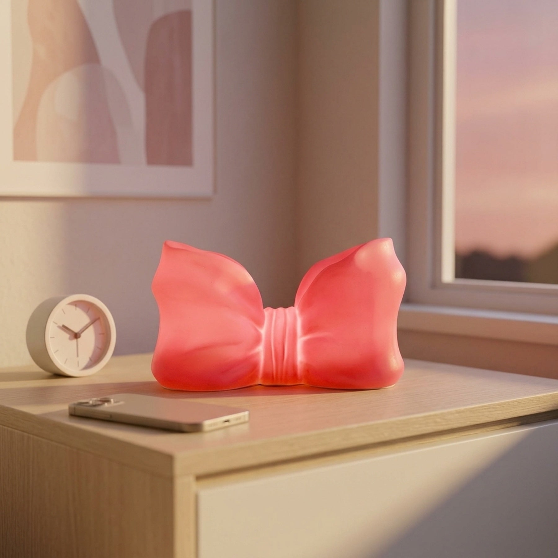 Lina Bow LED Novelty Table Lamp