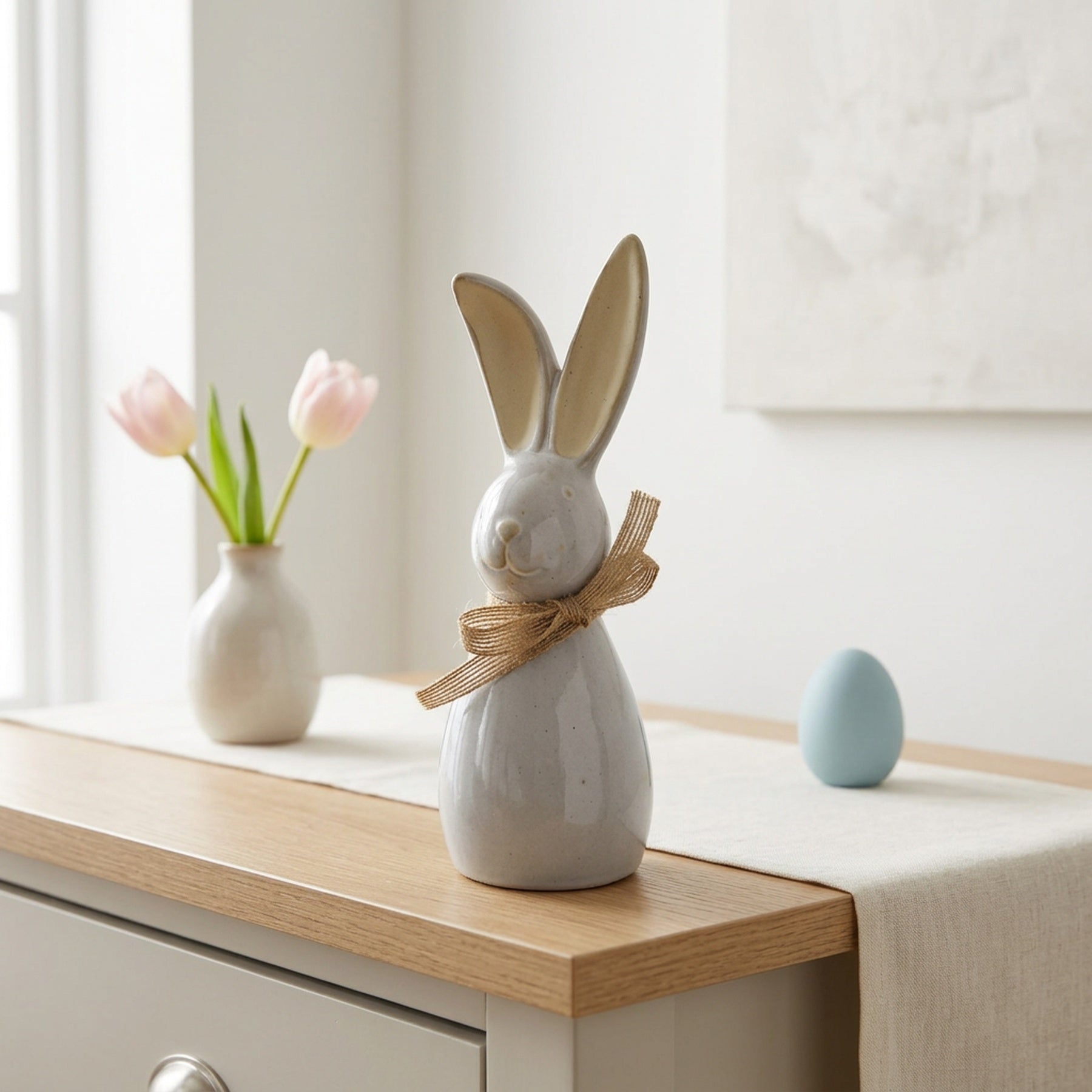 Springtime Decorative Bunny Bow