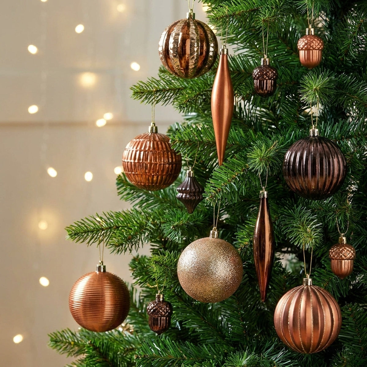Curate Christmas Bauble Set 64 Pack
