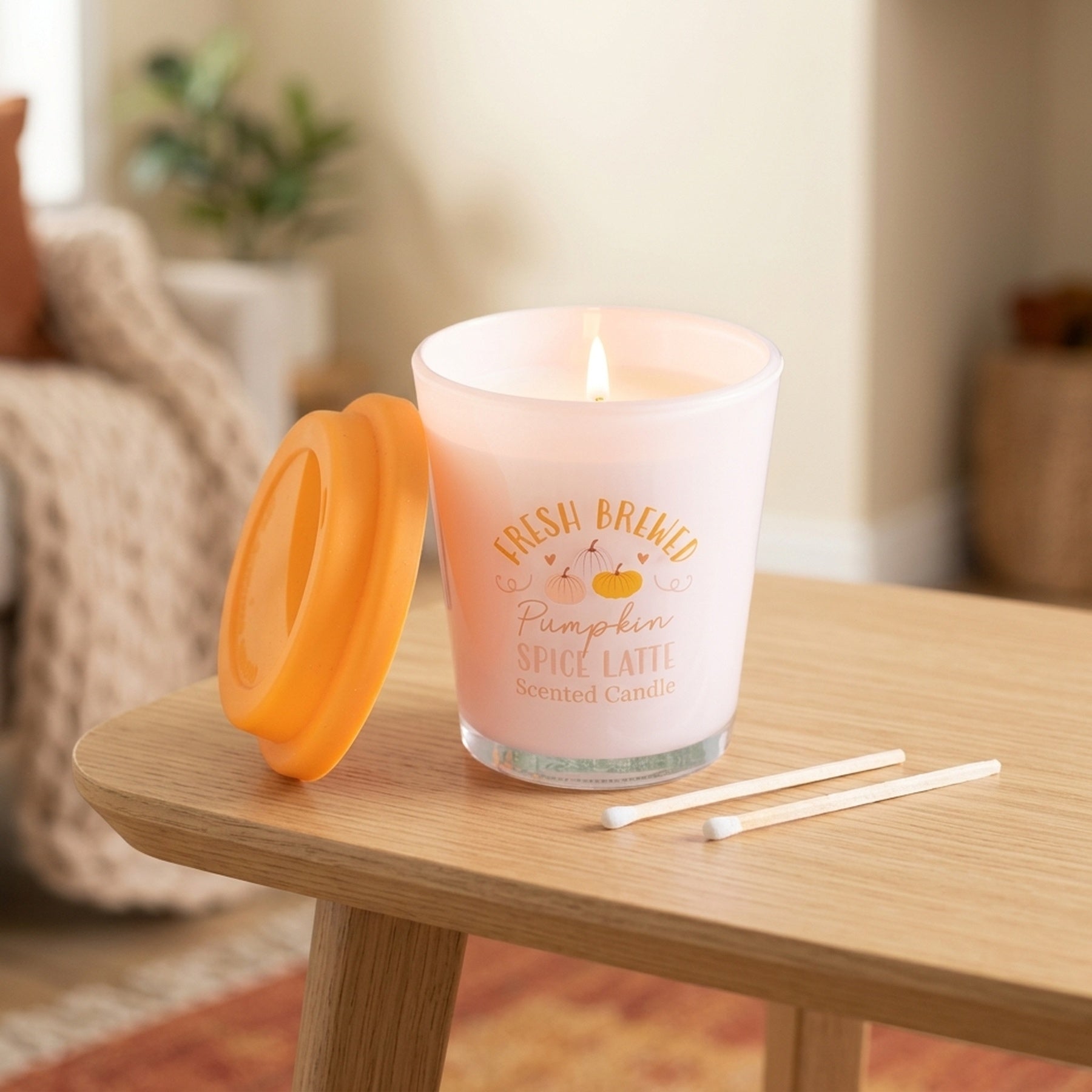 Fresh Brewed Pumpkin Spice Latte Lidded Candle