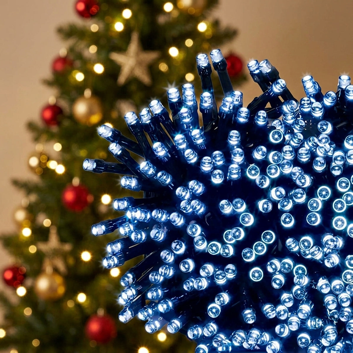 Mains Operated 50 LED String Lights