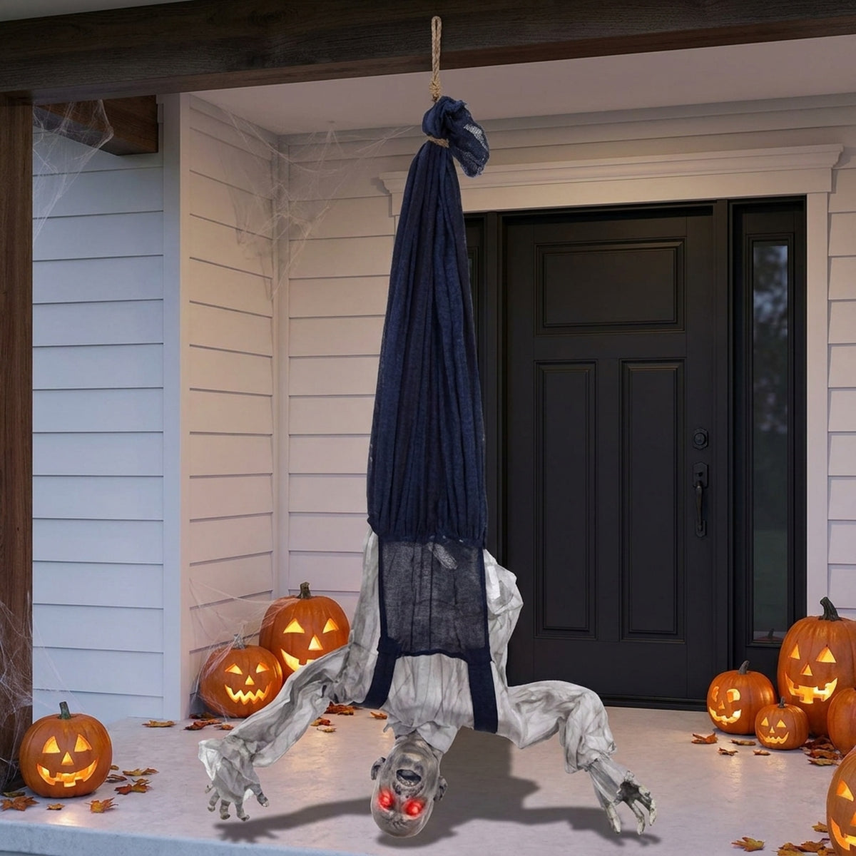 Battery Operated Sensor Activated Zombie Prop with Lights and Sound