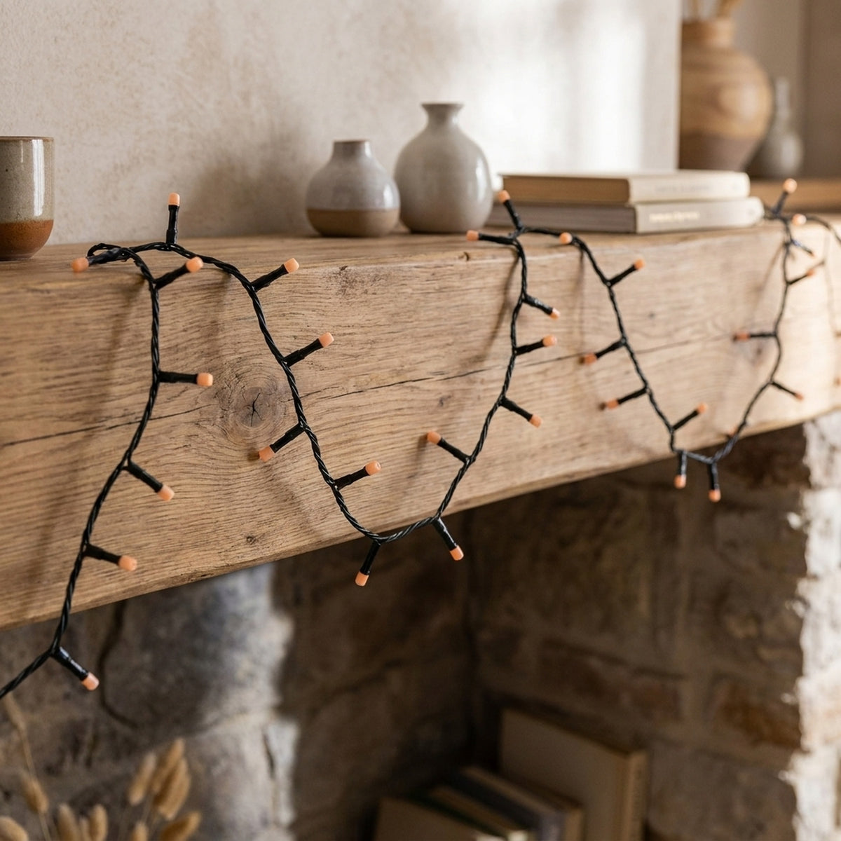 Mains Operated 1500 LED Compact String Lights