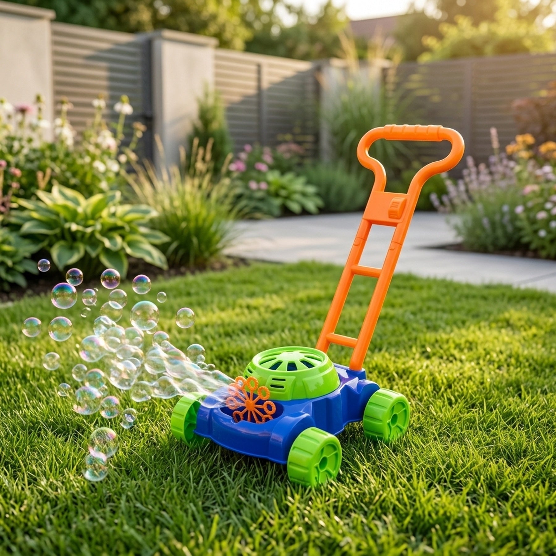Super Bubble Garden Mower Outdoor Toy