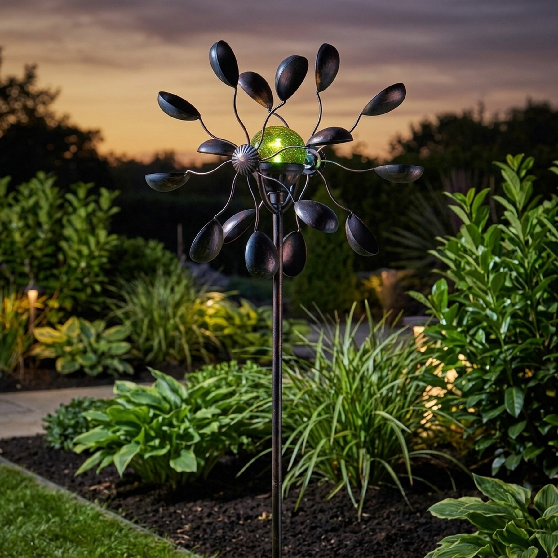 Gemini Double Sided Solar Wind Spinner