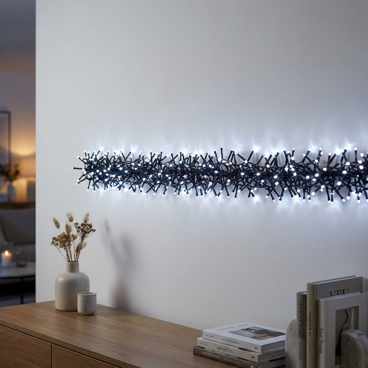 Mains Operated 750 LED Cluster String Lights - V3