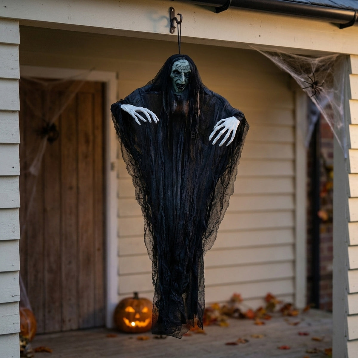Sinister Hanging Reaper Ghoul Decoration