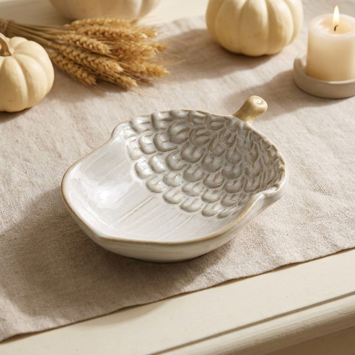 Porcelain Autumn Decorative Tray